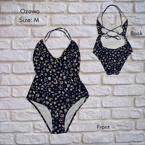 Floral One Piece Swimsuit